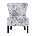 Austen Contemporary Linen Fabric Chair by Lavishway | Bedroom Chairs-38027