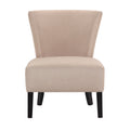 Austen Contemporary Linen Fabric Chair by Lavishway | Bedroom Chairs-38029