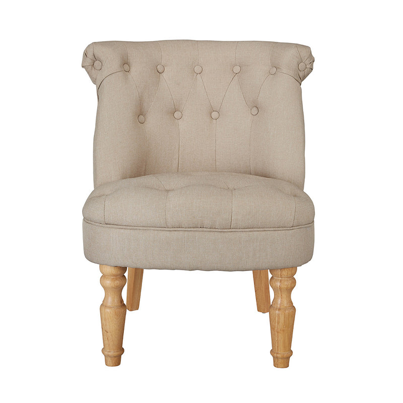 Charlotte Occasional Fabric Accent Chair by Lavishway | Bedroom Chairs-38003