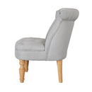 Charlotte Occasional Fabric Accent Chair by Lavishway | Bedroom Chairs-38006