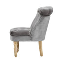 Charlotte Occasional Fabric Accent Chair by Lavishway | Bedroom Chairs-38001