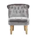 Charlotte Occasional Fabric Accent Chair by Lavishway | Bedroom Chairs-38008