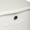Antoinette White 3 Drawer Chest by Lavishway | Chest Of Drawers-30817