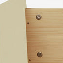 Copenhagen Cream 2 Over 3 Deep Drawer Chest by Lavishway | Chest Of Drawers