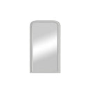 Arched White Rounded Top Corners Wall Mirror by Lavishway | Wall Mirrors-36088