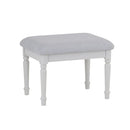 Marseille Painted Dressing Table Stool by Lavishway | Dressing Table Stools-35847