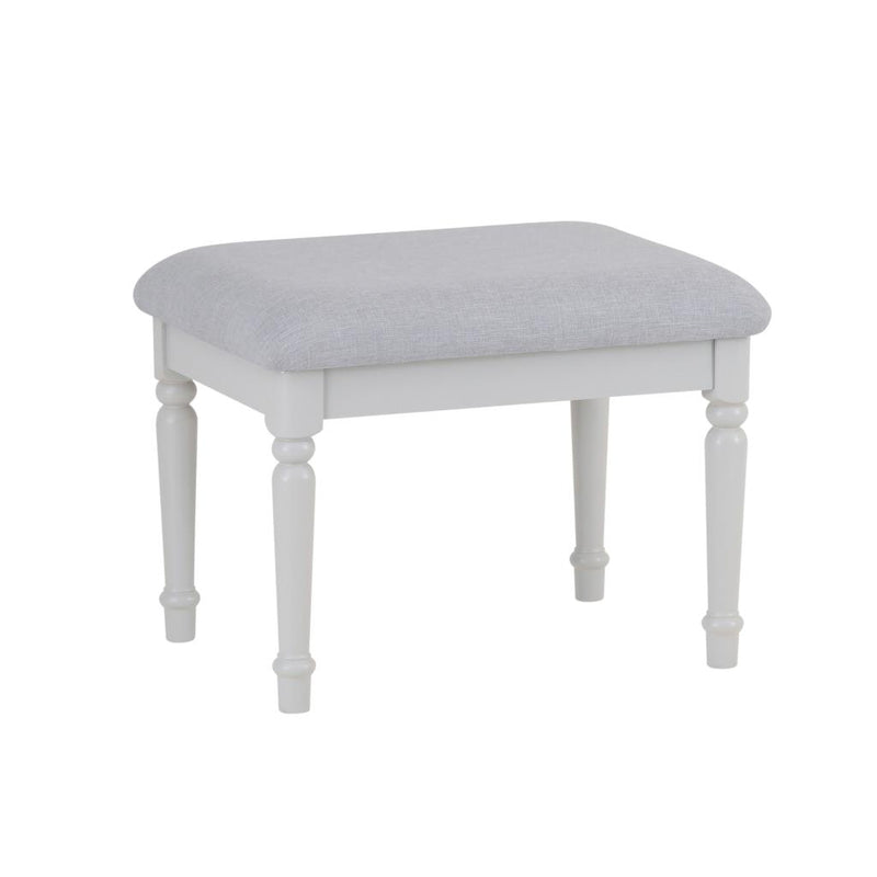 Marseille Painted Dressing Table Stool by Lavishway | Dressing Table Stools-35847