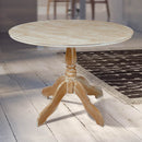 Provence Vintage Wooden Round Dining Table by Lavishway | Dining Tables-30963