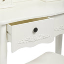 Antoinette White Dressing Table by Lavishway | Dressing Tables-30798