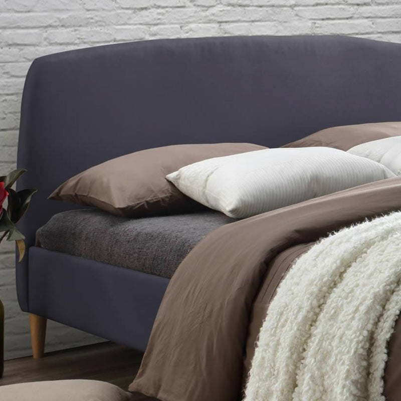 Geneva Fabric Upholstered Bedframe by Lavishway | Fabric Beds-35775