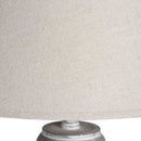 Ithaca Wooden Floor Lamp with Linen Shade by Lavishway | Floor Lamps-39757