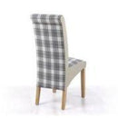 Herringbone Fabric Dining Chair Set of 2 by Lavishway | Dining Chairs-37752