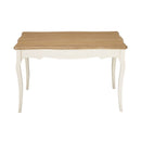 Juliette Vintage Oak Finish Top Dining Table by Lavishway | Dining Tables-38038