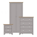 Lancaster Oak 3 Piece Bedroom Set by Lavishway | Chest Of Drawers-35545