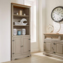 2 Door 3 Open Shelves Display Cabinet by Lavishway | Display Cabinet-39174