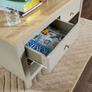 Grey Painted 2 Drawer Coffee Table by Lavishway | Coffee Tables-42988