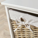 Wooden Basket Chest Storage Unit by Lavishway | Hallway Cabinets-43344