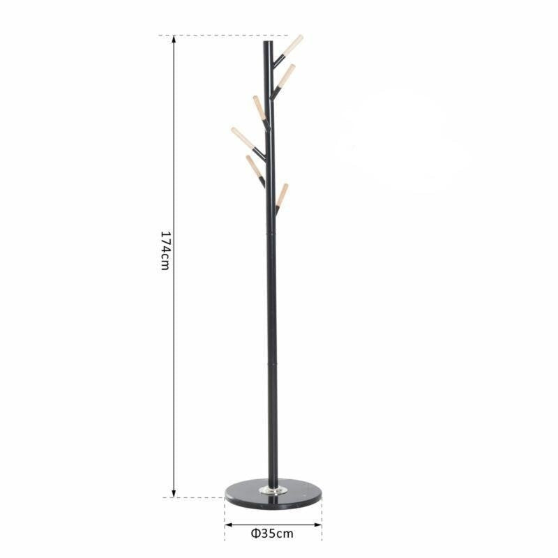 Wide Free Standing Coat & Hat Stand by Lavishway | Hall Trees-43721