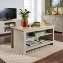Grey Painted 2 Drawer Coffee Table by Lavishway | Coffee Tables-42990