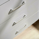 2 Doors 3 Drawers Grey Wardrobe by Lavishway | Wardrobe-43501