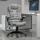 Office Chair with Heating Massage Points by Lavishway | Leather Chairs-42609