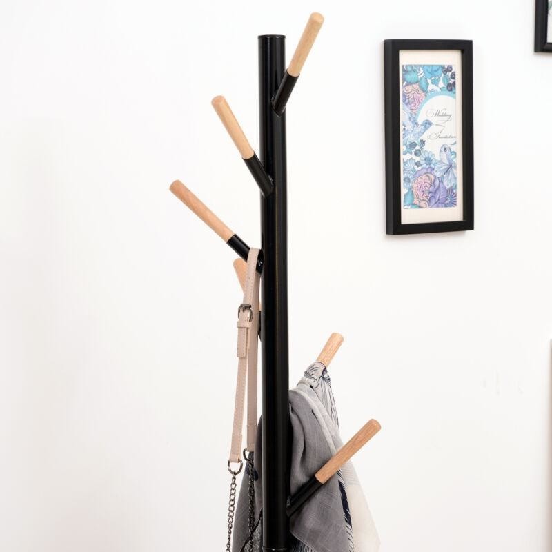 Wide Free Standing Coat & Hat Stand by Lavishway | Hall Trees-43715