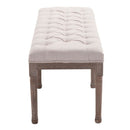 Wide Rectangular Tufted Bedside Seat by Lavishway | Benches & Storage Benches-42364