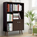 2 Doors Free Standing Bookcase by Lavishway | Book Shelves and Cabinets-43670