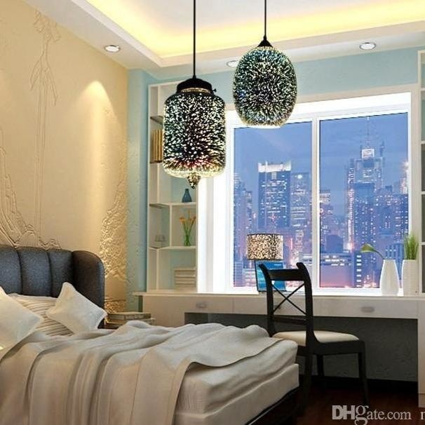 Modern 3D Starry Sky Fireworks Pendant Lamp by Lavishway | -48424