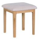 Nordic Solid Oak Wood Dressing Table Stool by Lavishway | Dressing Table Stools-36050