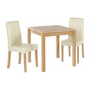 Oakvale Oak Color Legs Dining Table by Lavishway | Dining Tables-37964