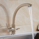 360° Rotatable Solid Brass Kitchen Tap by Lavishway | Kitchen Faucets-48737