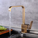 High Arc 180-Degree Rotatable Kitchen Tap by Lavishway | Kitchen Faucets-48565