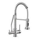 Modern Pull-Down Spring Sprayer Kitchen Tap by Lavishway | Kitchen Faucets-48530