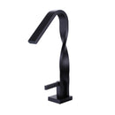 Spiraling Design Spout Brass Bathroom Tap by Lavishway | Bathroom Faucet-49023