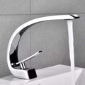 Traditional Style Curved Spout Bathroom Tap by Lavishway | Bathroom Faucet-48823