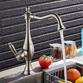 360° Rotatable Swivel Single Hole Kitchen Tap by Lavishway | Kitchen Faucets-48667