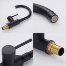 Classic Spout Brass Rotatable Kitchen Tap by Lavishway | Kitchen Faucets-49733