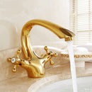Antique Deck Mounted Bathroom Tap by Lavishway | Bathroom Faucet-49353