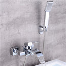 Classic Chrome Plated Tap & Hand Shower Set by Lavishway | Bathtub Faucets-49705