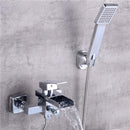 Classic Chrome Plated Tap & Hand Shower Set by Lavishway | Bathtub Faucets-49706