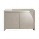 Puro Stone High Gloss 2 Door Sideboard by Lavishway | Sideboards-34109