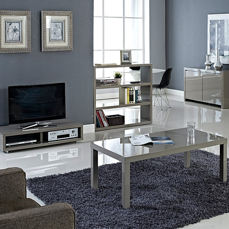 Puro Stone High Gloss 2 Door Sideboard by Lavishway | Sideboards-34111