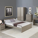 Puro Stone High Gloss King Size Bed by Lavishway | Wooden Beds-34136