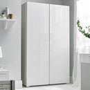 Puro Modern 2 Doors White Wardrobe by Lavishway | Wardrobe-34146