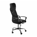 Executive Black High Back Office Chair by Lavishway | Mesh Chairs-42855