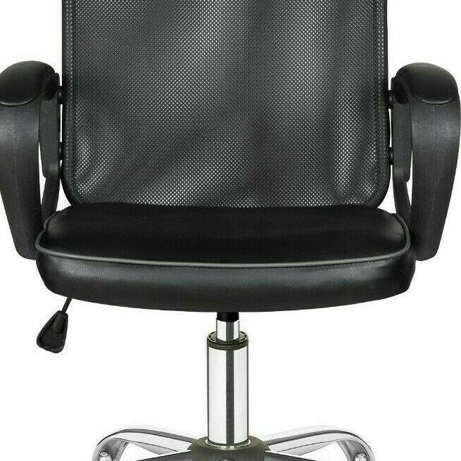 Black Executive Mesh Office Chair by Lavishway | Mesh Chairs-41462