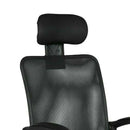 Black Executive Mesh Office Chair by Lavishway | Mesh Chairs-41461