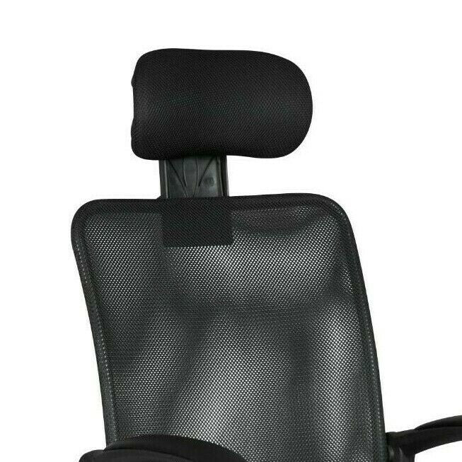 Black Executive Mesh Office Chair by Lavishway | Mesh Chairs-41461