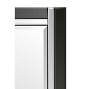 Modern Black Silver Large Mirror by Lavishway | Wall Mirrors-41671